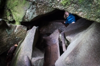 Kyle at Lost River Gorge in Woodstock, NH