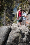 Kyle and Suzanne at Mystic Falls in Yellowstone