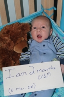 Oh my god, I'm 2 months old!!!