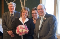 Lucy and Ken with Claudette and Hud