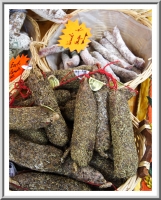 Sausage at the market