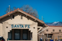 Santa Fe train station