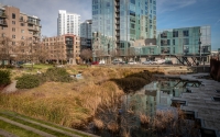 Tanner Springs Park in Portland