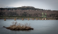 Hood River Bridge in Hood River, Oregon