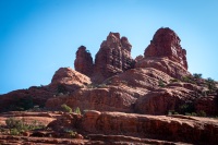 Hiking at Bell Rock in Sedona, AZ