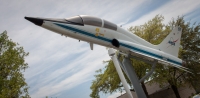 T-38 jet at Kennedy Space Center