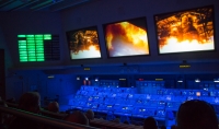 Apollo 11 lauch reenactment at Kennedy Space Center
