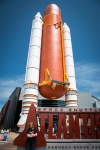 Space shuttle boosters at Kennedy Space Center