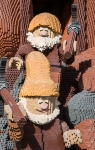 Lego dwarves at Disney Springs