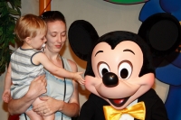 Kyle & Mommy with Mickey