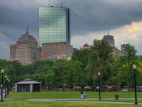 Boston Common after the storm