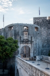 Pile Gate in the morning in Dubrovnik