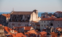 View from dinner at Lady Pi-Pi in Dubrovnik