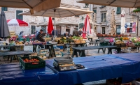 Market in the morning in Dubrovnik