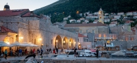 The Old Port in Dubrovnik around sunset