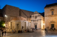 In Dubrovnik around sunset
