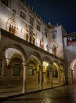 Old Rector's Palace in Dubrovnik around sunset