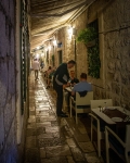 In Dubrovnik around sunset