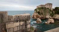View of Fort Lovrijenac in Dubrovnik from city walls
