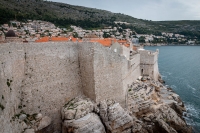 View of Dubrovnik from city walls