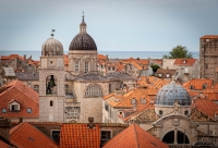 View of Dubrovnik from city walls