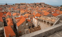 View of Dubrovnik from city walls