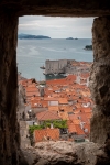 View of Dubrovnik from city walls
