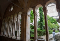 At the Franciscan Monastery in Dubrovnik