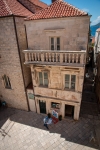 View from St. Markâ€™s Cathedral bell tower in Korcula