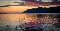 Sunset in Korcula