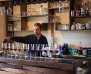 Wine tasting at Chakula Restaurant in Korcula