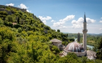 Å iÅ¡man Ibrahim-paÅ¡ina dÅ¾amija or Hajji Alija mosque in PoÄitelj, Bosnia-Herzegovina