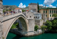 Stari Most (Old Bridge) in Mostar, Bosnia-Herzegovina