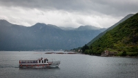 Views from Cafe Verige65 in Kostanjica, Montenegro