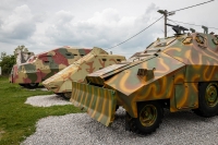At the Croatian War of Independence Museum in Karlovac