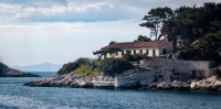 On ferry from Split to Korcula