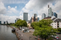 Along the Main River in Frankfurt