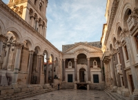 Peristyle in Split, Croatia