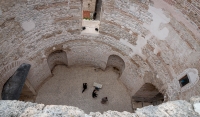 Top of the Vestibule in Split, Croatia