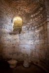 Diocletian's Palace basement rooms in Split, Croatia