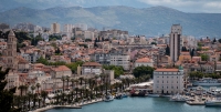 View of Split, Croatia from Vidilica Viewpoint