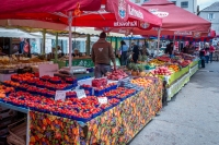 Market in Split, Croatia