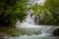 In Plitvice Lakes National Park