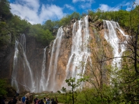 Veliki Slap (Great Waterfall) at Plitvice Lakes National Park