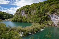 At Plitvice Lakes National Park