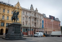 Josip JelaÄiÄ‡ Square in Zagreb