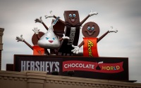 At Hershey Chocolate World