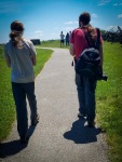 Kyle and Paul  in Gettysburg