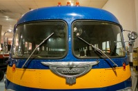 1946 Flxible Clipper "Betsy II" bus at the AACA Antique Auto Museum in Hershey