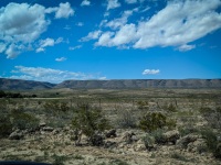 Driving near Carlsbad, NM